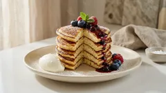 Puszyste placki twarogowe fit – proste, sycące i gotowe w 20 minut